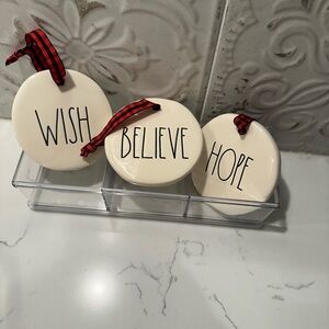Rae Dunn Ceramic Ornaments